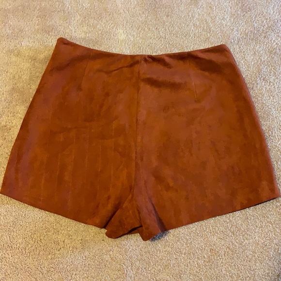 Rust colored skort worn once - Picture 2 of 3
